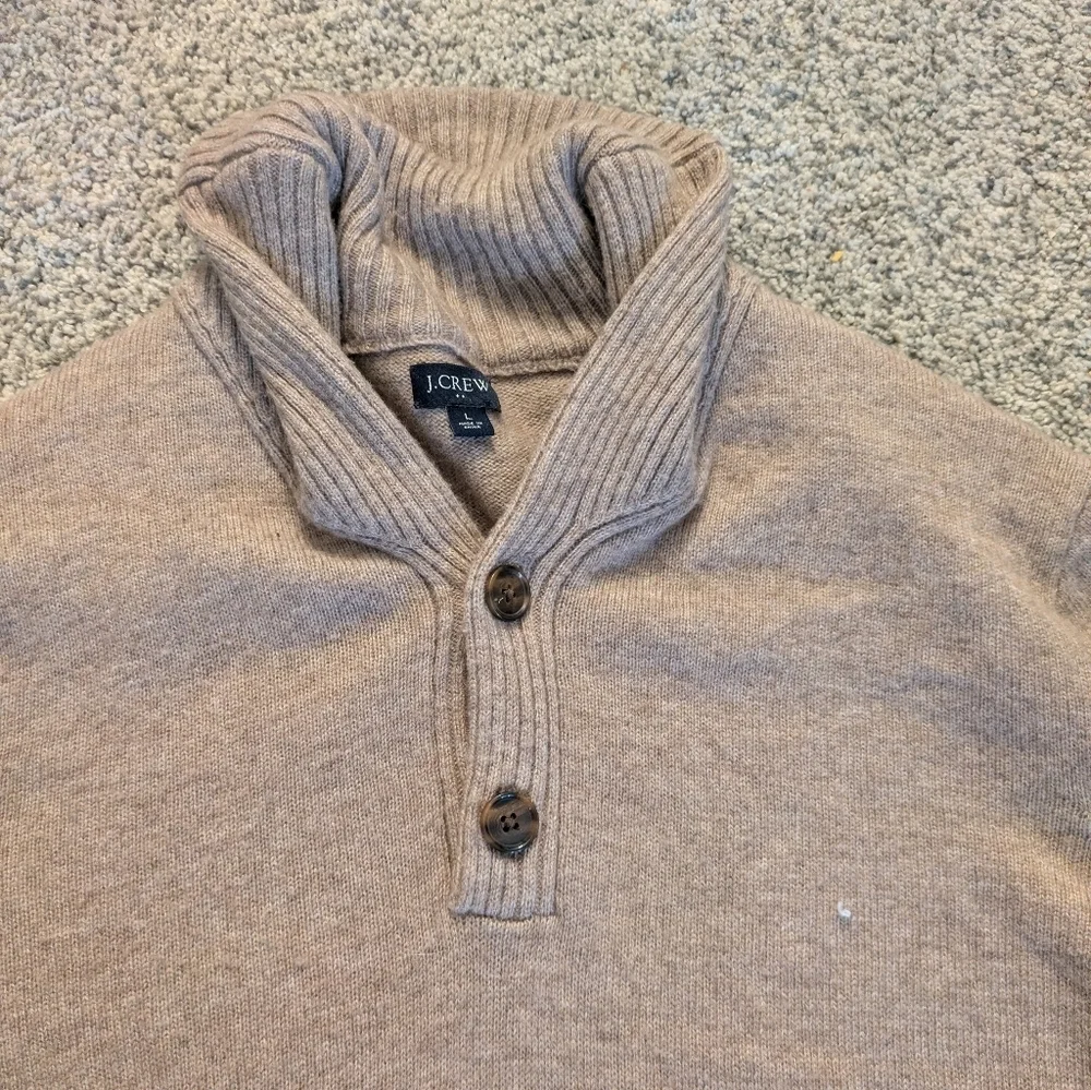 J. Crew Shawl Collar Sweater